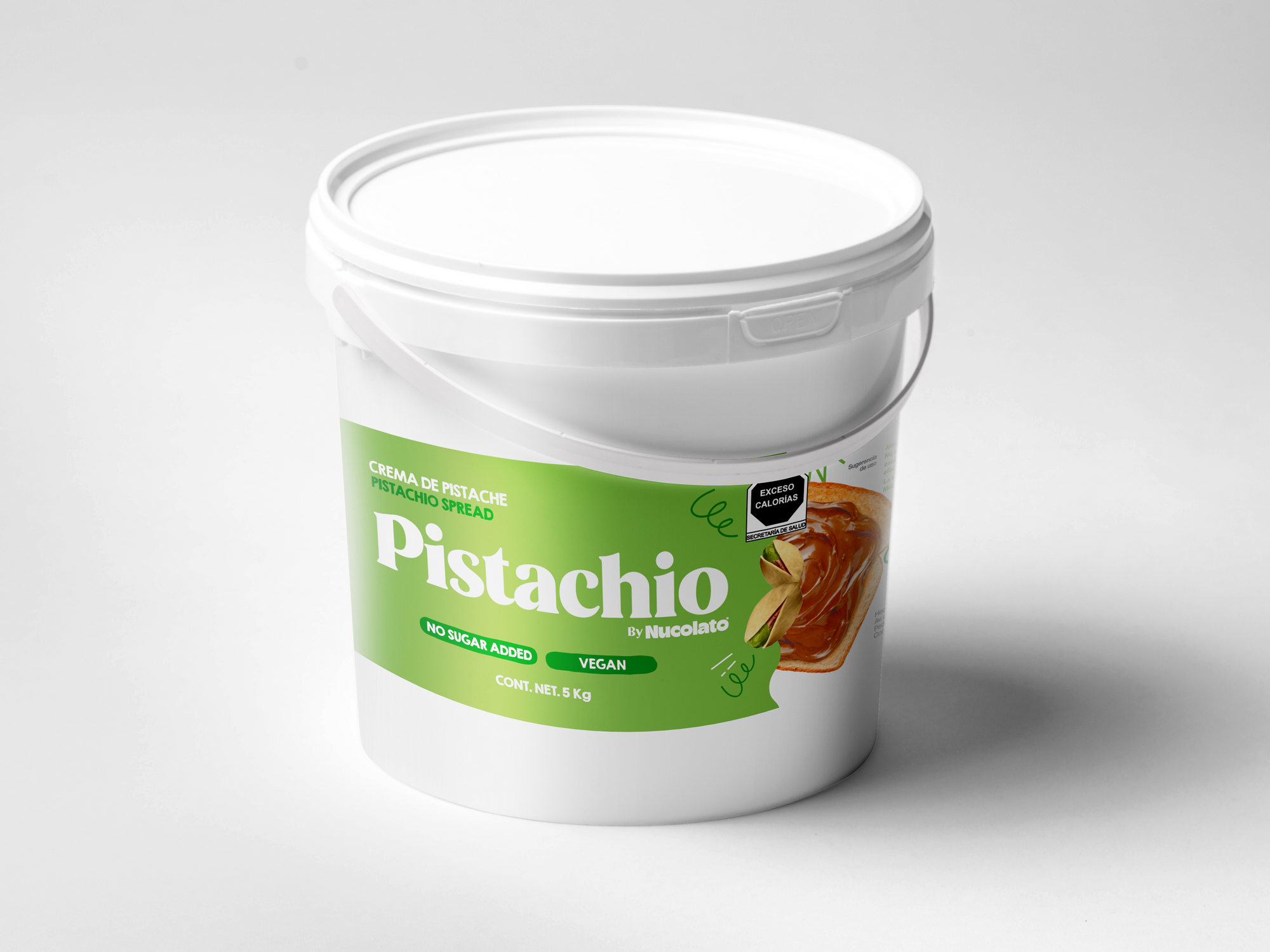Nucolato Untable Pistache Cubeta 5KG