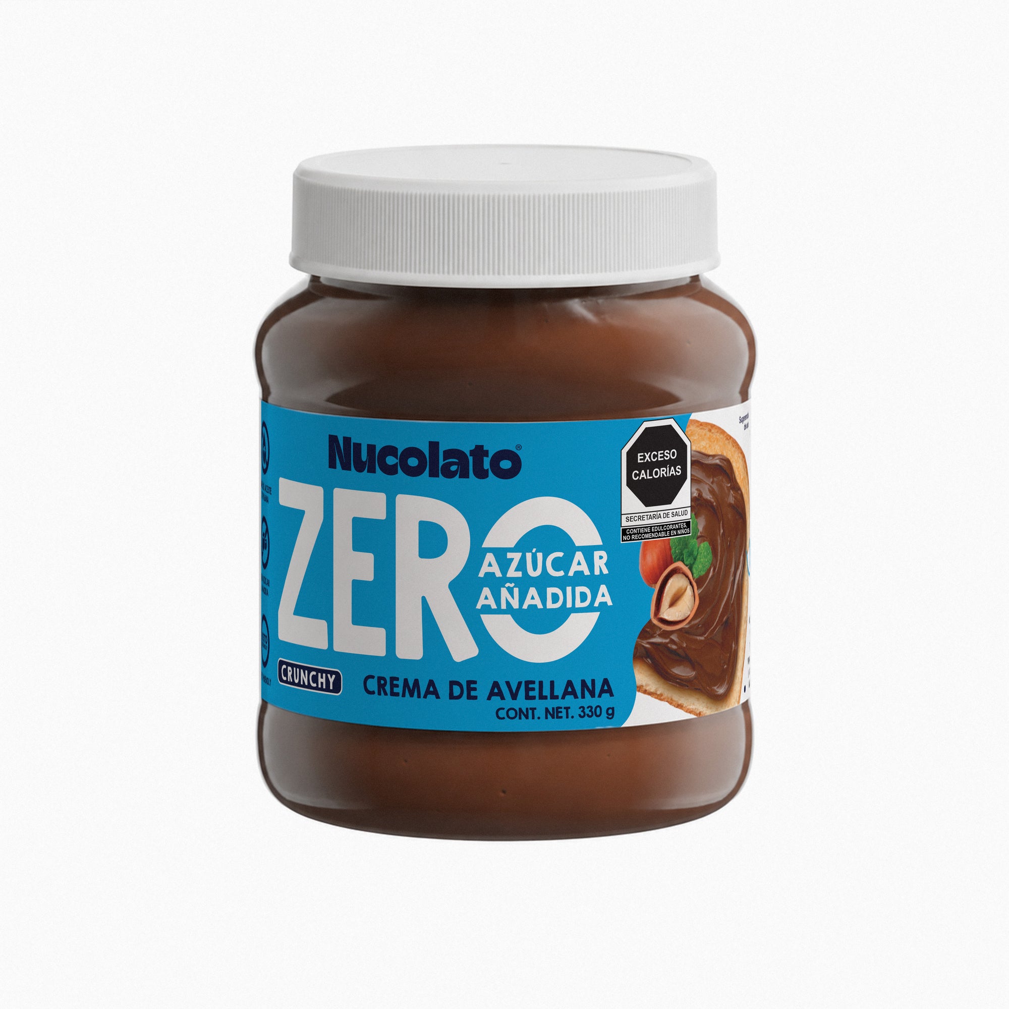 Crema de avellanas crujiente