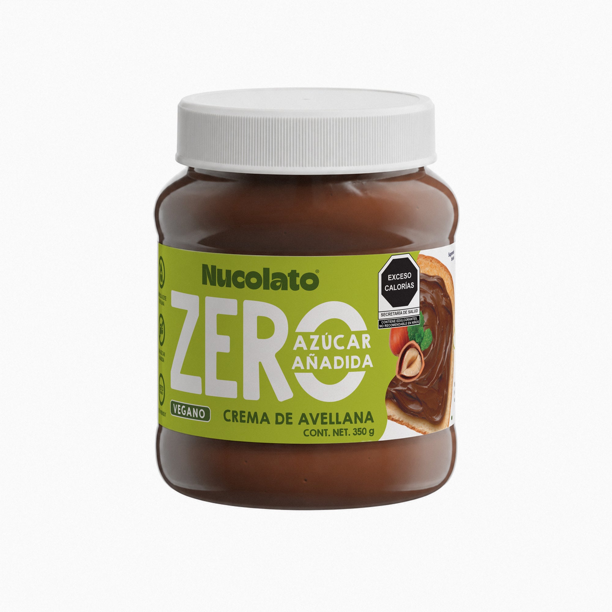 Crema de avellanas vegana